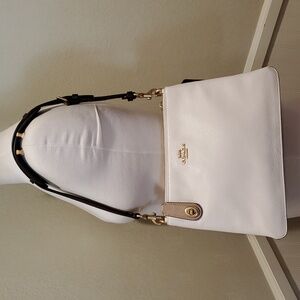 Coach Double Zip Colorblock Shoulder Bag